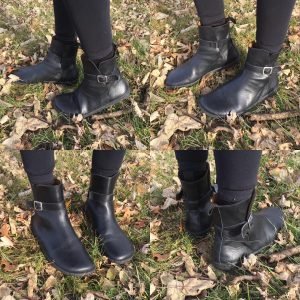 Zaqq barefoot shoes brand review black riquet boot