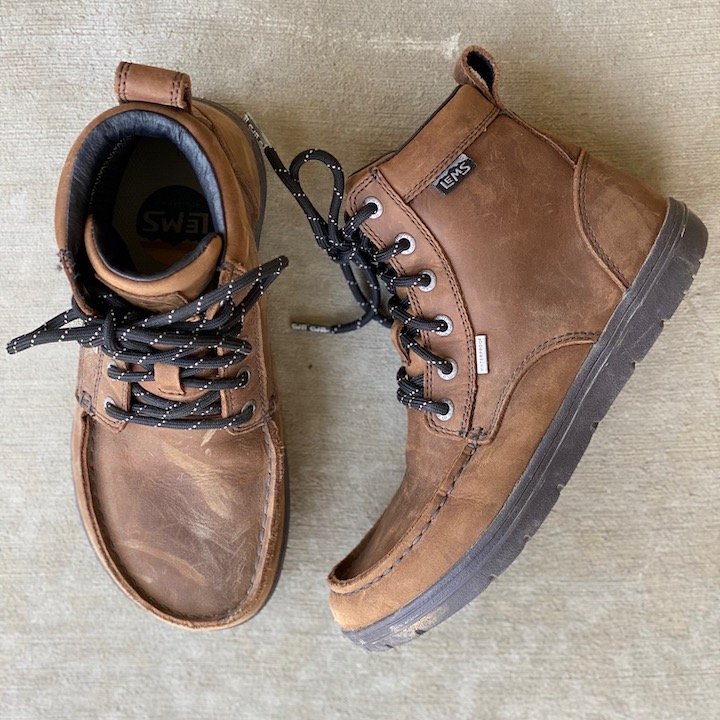 barefoot steel toe work boots