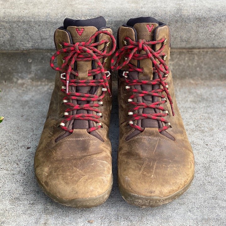 foot shaped hiking boots