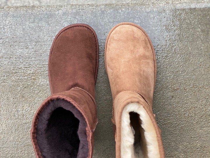 Ugg boots deals on feet