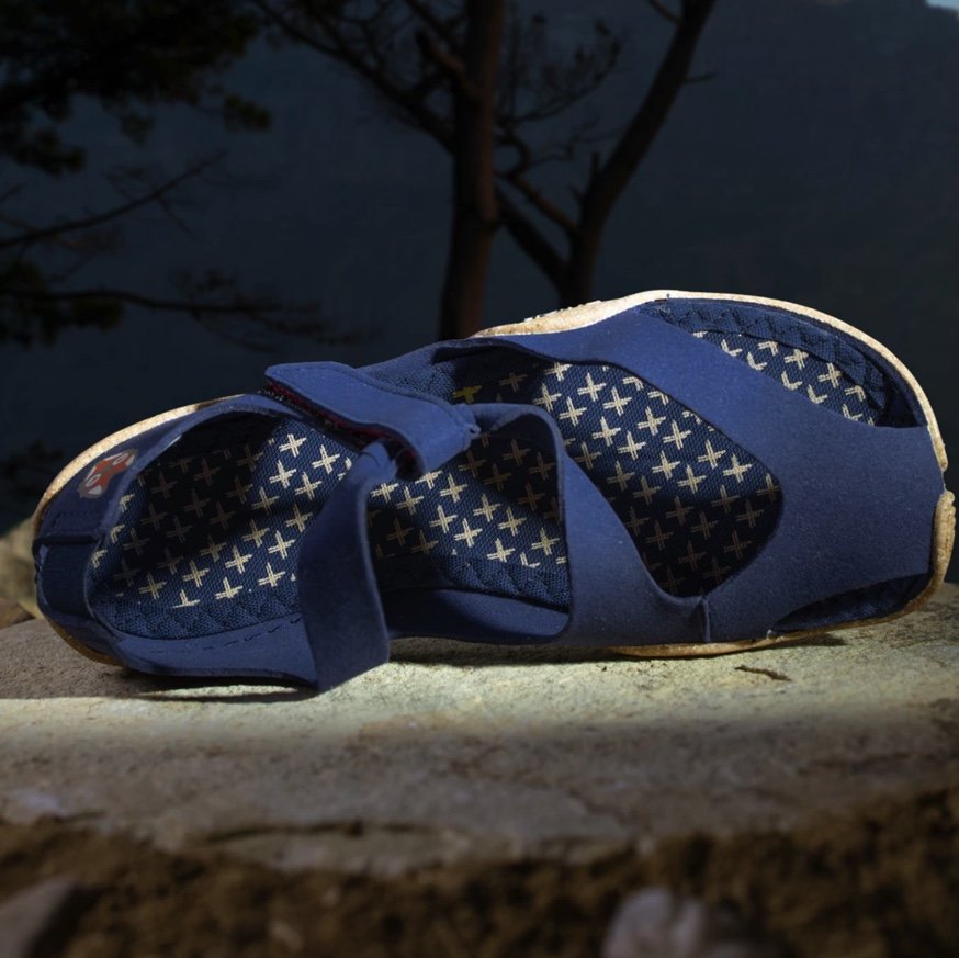 Wildling Feather barefoot sandals for kids of all ages
