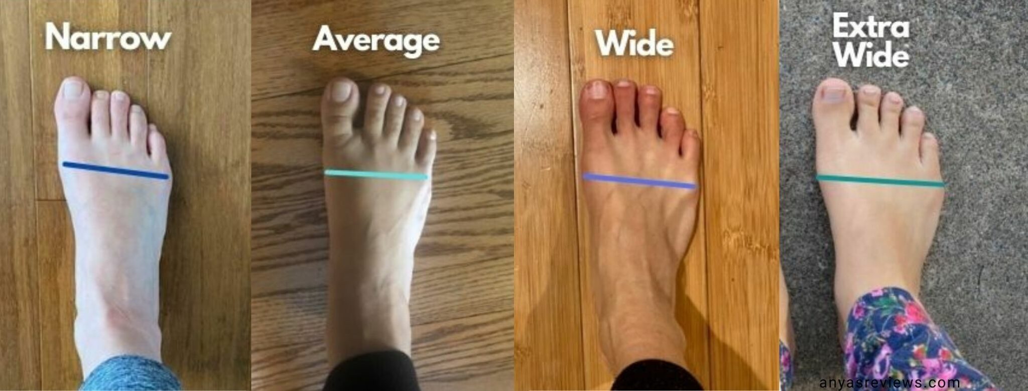 Foot width