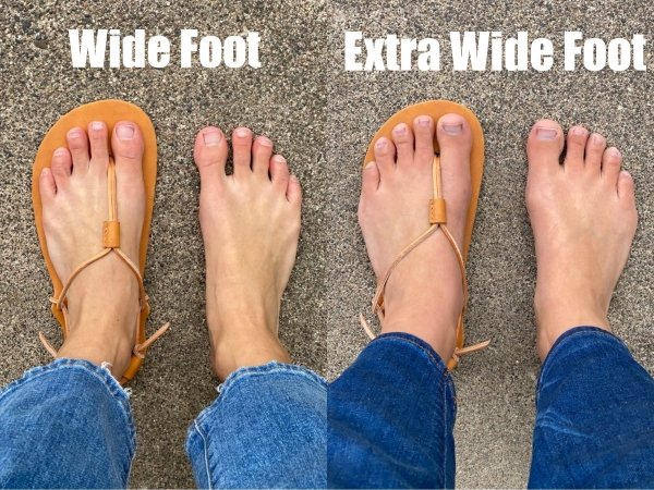 Really wide hot sale feet