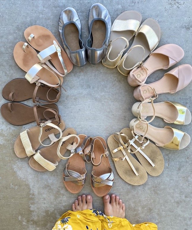 Comfortable and Fancy Wedding Flip Flops