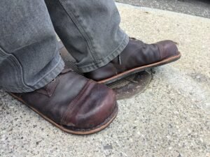 zero drop work boots