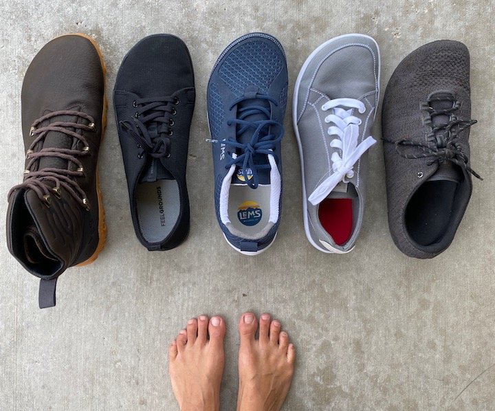 Mens Barefoot Shoe Brands Vivobarefoot Feelgrounds Lems Splay And Freet 