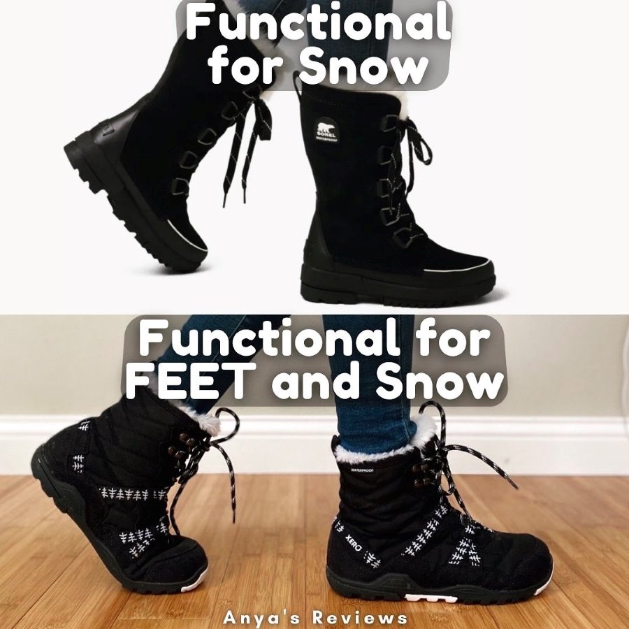 All Time Warmest Barefoot Winter Boots - Zero Drop, Snow