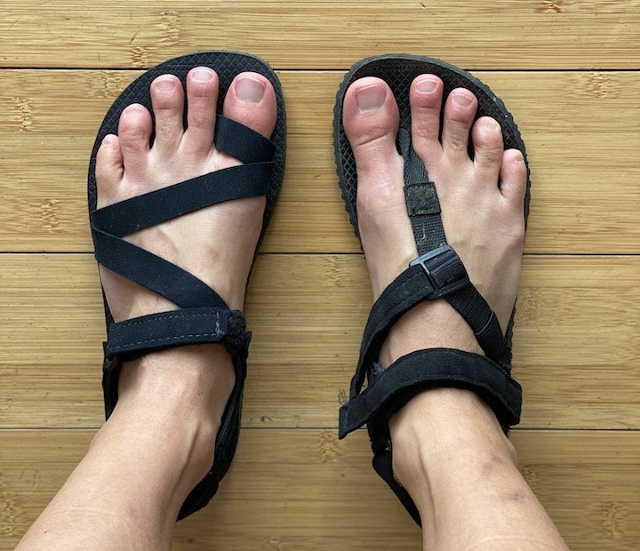 Shamma Sandals Trail Stars Review Warrior Comparison