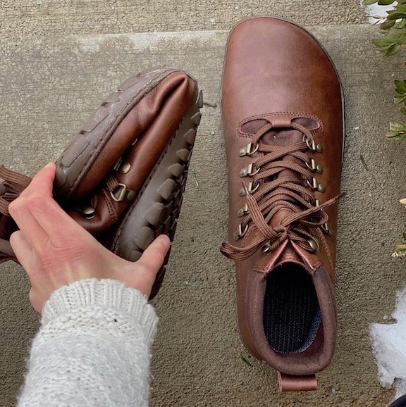 Leather on sale hiking shoes