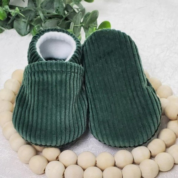 Vegan fabric moccasins for babies and toddlers from warriors apparel