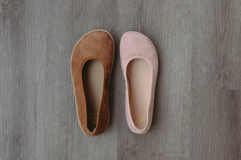 Extra wide ballerina online slippers