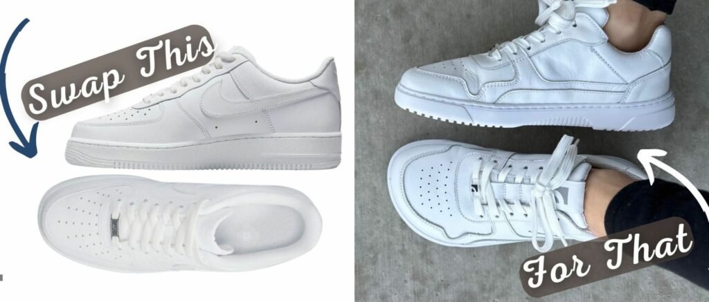 Shoes that look hot sale like air force 1