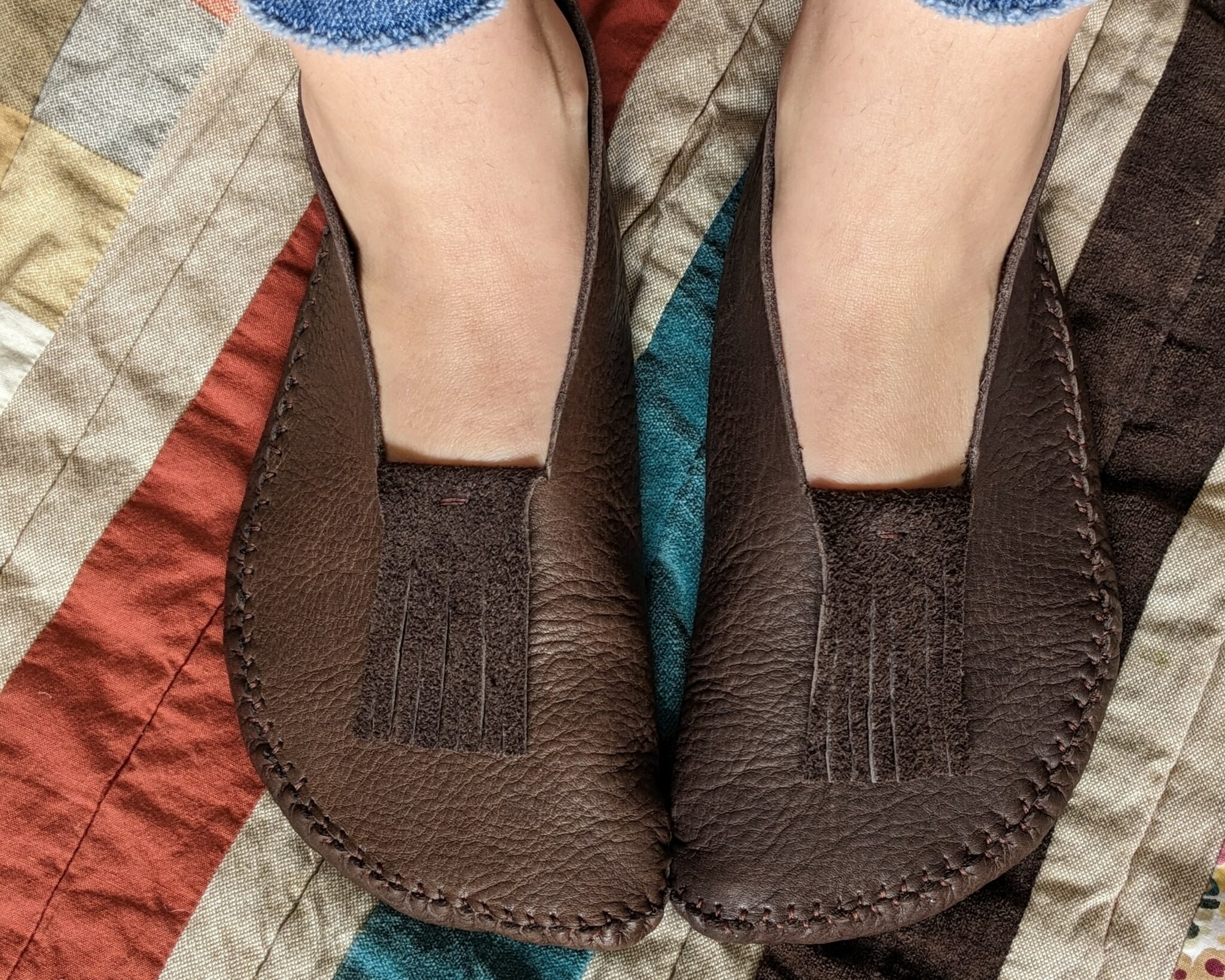earthing moccasins