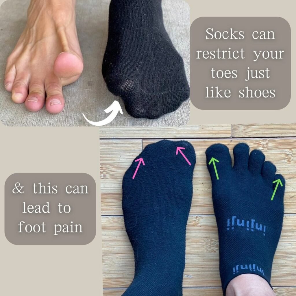 Foot Fun Classic Crew Toe Socks